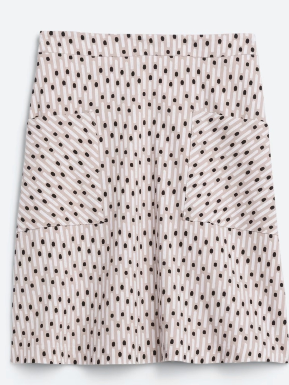 Margaret M Veda Patch-Pocket Skirt